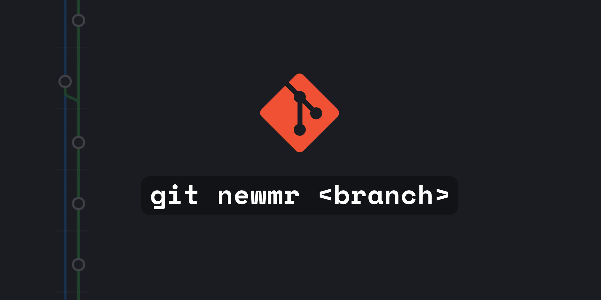 My favorite productivity hack: git newmr